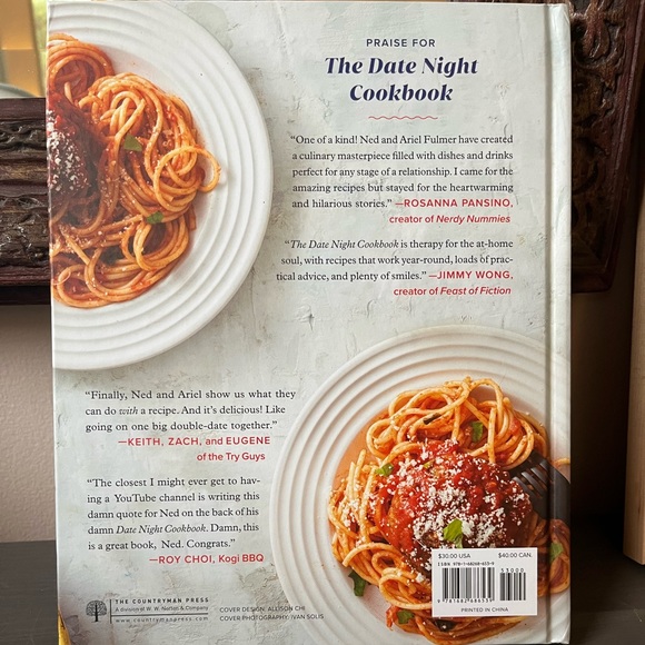 Brand new The Date Night Cookbook Ned Ariel Fulmer - Picture 3 of 3